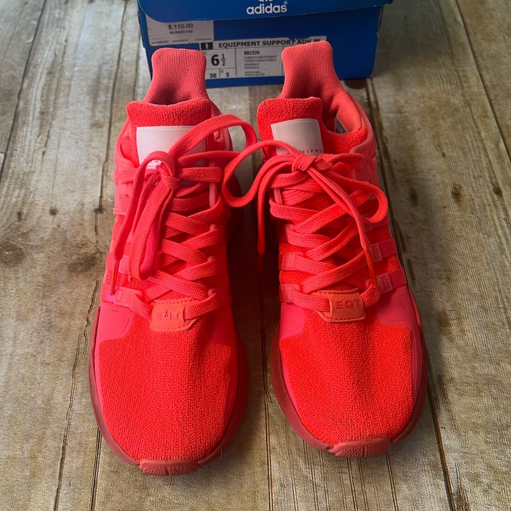 Adidas Equipment Support Women’s neon pink Sneakers 6.5 M